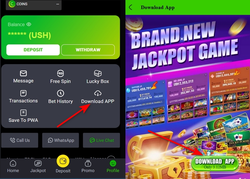 How to Download Bang Casino